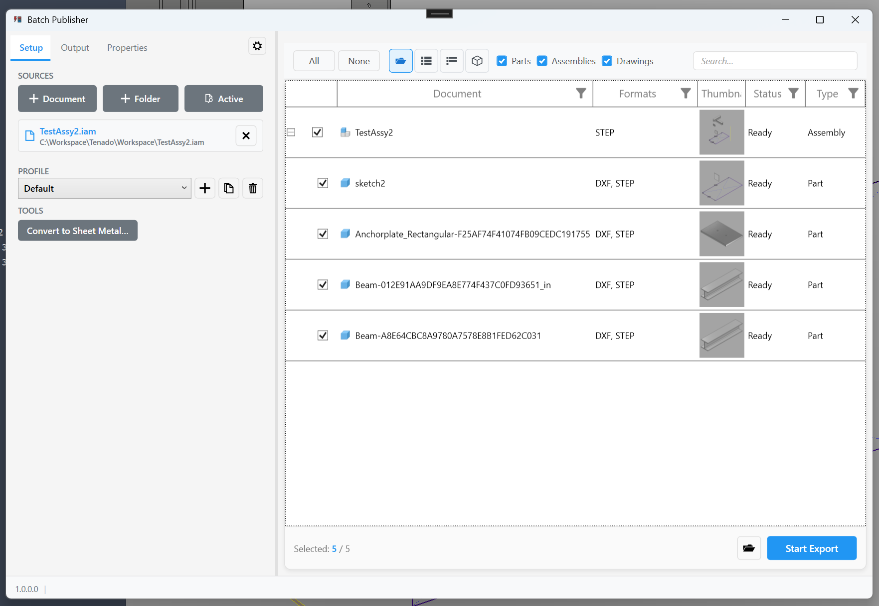 Batch Publisher